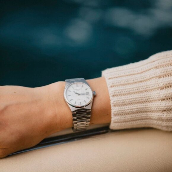 Frederique Constant Women's Classic Automatic Silver Watch 34 MM FC-303MPW2NH6B - Picture 3 of 7